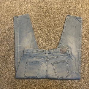 AG Ex-Boyfriend Slouchy Slim Light-wash Jeans Size 30